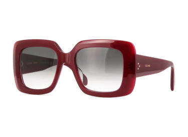 Celine CL40263I 69B Shiny Bordeaux/Smoke Gradient