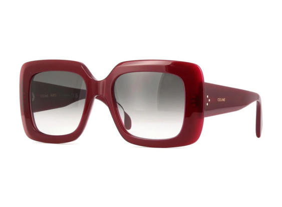Celine CL40263I 69B Shiny Bordeaux/Smoke Gradient