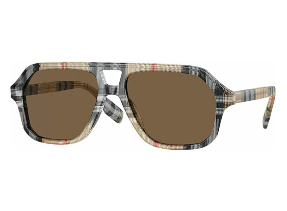 Burberry JB4340 377873 Vintage Check/Dark Brown