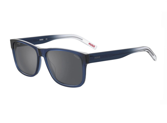 Hugo HG 1260/S 0XW0 T4 Blue Grey/Silver Mirror