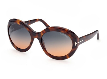 Tom Ford FT0918 53P Havana/Green to Amber Gradient