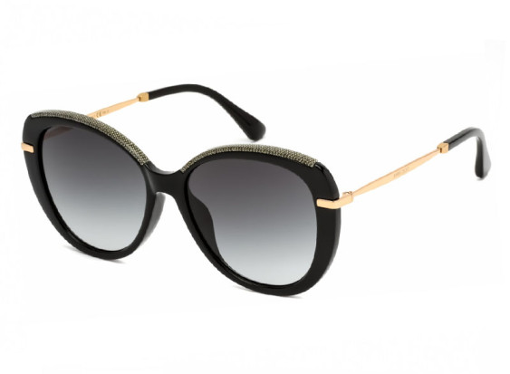 Jimmy Choo PHEBE/F/S AE2/9O Black/Gold/Grey Gradient