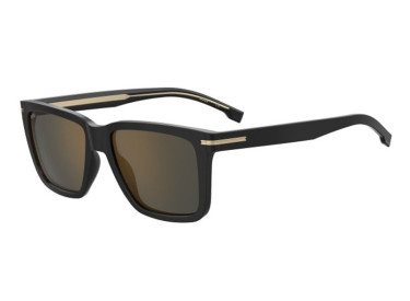 Hugo Boss BOSS 1598/S 02M2 JO Black/Gold/Grey Bronze Brown Mirror
