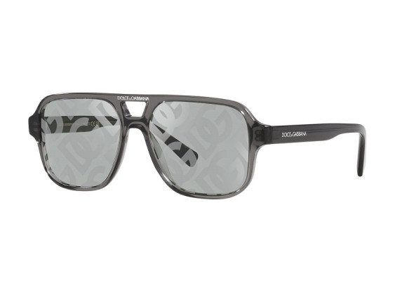 Dolce & Gabbana DX4003 3160AL Grey/Light Grey Tampo Mirror Dg Cross