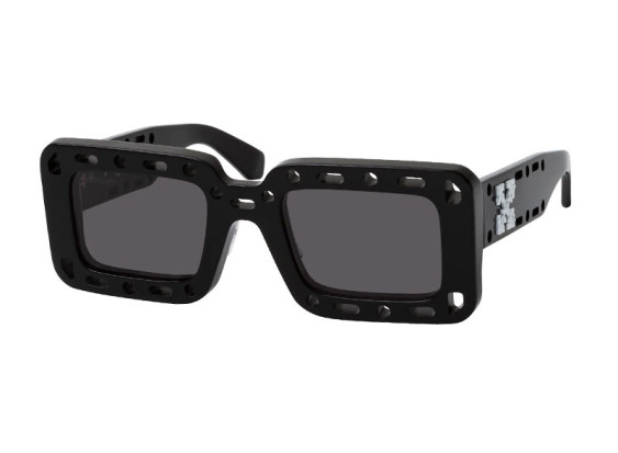 Off-White OERI025 ATLANTIC 1007 Black/Dark Grey