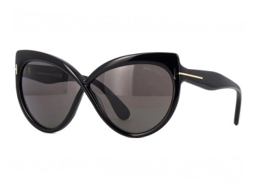 Tom Ford FT1196 01A Shiny Black/Smoke