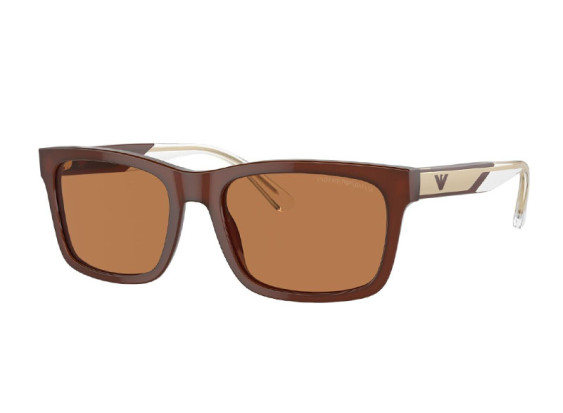 Emporio Armani EA4224 609573 Shiny Bordeaux/Dark Brown