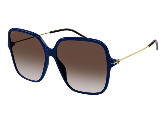 Gucci GG1267S 004 Blue/Gold/Red Gradient
