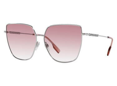 Burberry BE3143 10058D Silver/Clear Gradient Pink