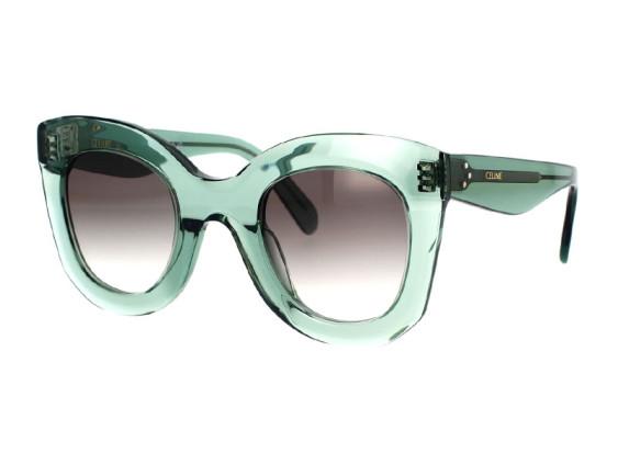 Celine CL4005IN 93B Transparent Teal/Smoke Gradient