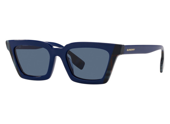 Burberry BE4392U 405780 Blue/Navy Check/Dark Blue