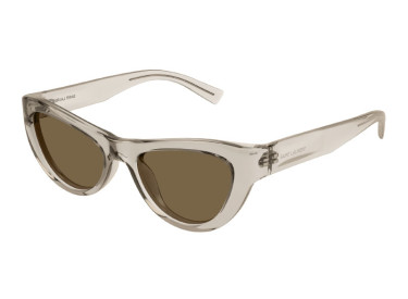 Saint Laurent SL676 005 Transparent Sand/Brown