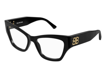 Balenciaga BB0362O 001 Black 54mm