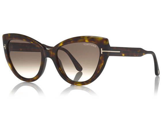 Tom Ford FT0762 52K Dark Havana/Gradient Roviex