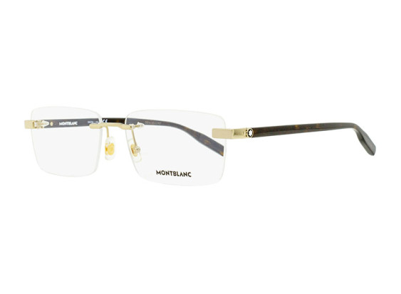 Montblanc MB0055O 006 Gold/Havana 59mm