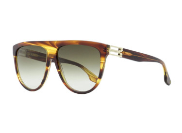 Victoria Beckham VB680S 230 Striped Brown/Smoke Gradient
