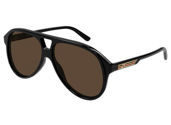Gucci GG1286S 001 Black/Brown