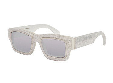 Palm Angels PERI030 RAYMOND 18372 Glitter White/Grey Silver Mirror