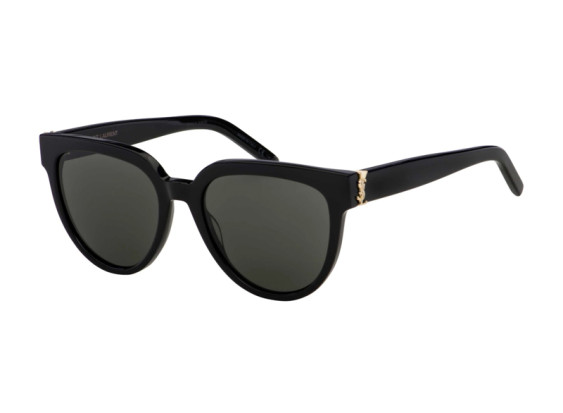Saint Laurent SL M28 003 Shiny Black/Green