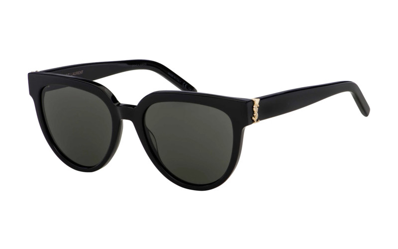 Saint Laurent SL M28 003 Shiny Black/Green