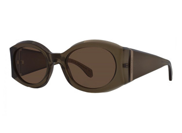 Salvatore Ferragamo SF2008S 320 Transparent Khaki/Brown