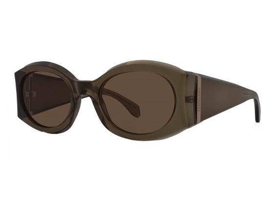 Salvatore Ferragamo SF2008S 320 Transparent Khaki/Brown
