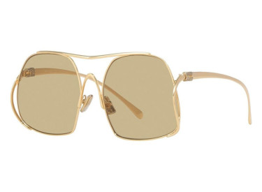Miu Miu MUA55S 5AK10R Shiny Gold/Yellow