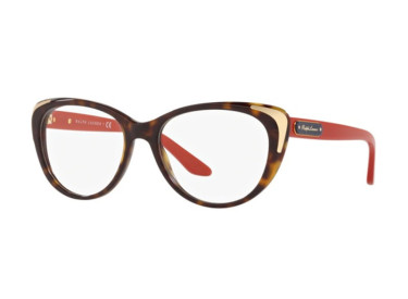Polo Ralph Lauren RL6182 5003 Shiny Dark Havana/Red 52mm