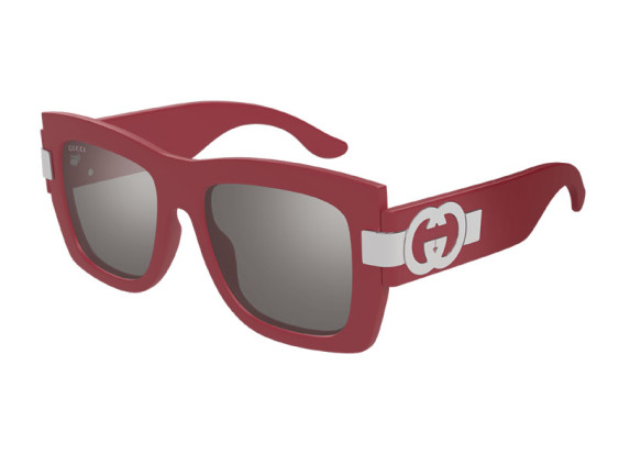 Gucci GG1688S 003 Pearl Cherry/Smoke Mirror