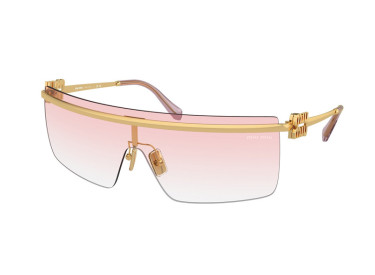 Miu Miu MU50ZS 5AK80D Gold/Clear Gradient Pink