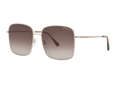 Tom Ford FT0894-K 28F Shiny Rose Gold/Gradient Brown