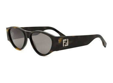 Fendi FE40158I 52E Dark Havana/Brown