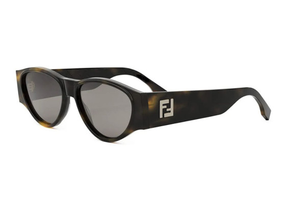Fendi FE40158I 52E Dark Havana/Brown