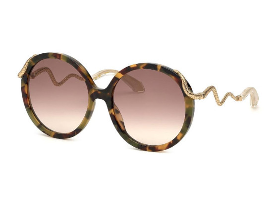 Roberto Cavalli SRC004M 0AGG Shiny Havana/Gold/Brown Gradient