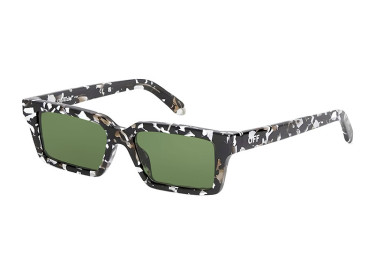 Off-White OERI13A WARREN 1255 Black Havana/Green