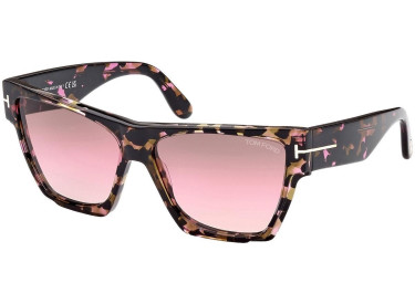 Tom Ford FT0942 56F Havana/Gradient Brown to Pink