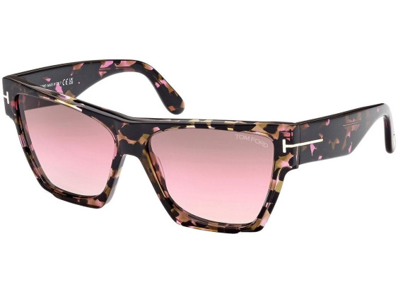 Tom Ford FT0942 56F Havana/Gradient Brown to Pink