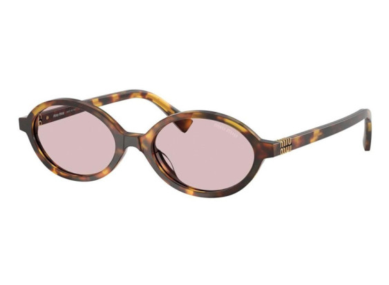 Miu Miu MU04ZS 14L4I0 Honey Havana/Pink