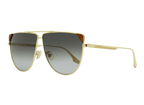 Victoria Beckham VB239S 222 Gold/Grey Gradient