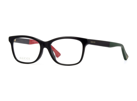 Gucci GG0162OA 003 Black/Red/Green 55mm