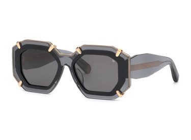 Philipp Plein SPP098V 0819 Shiny Transparent Grey/Grey