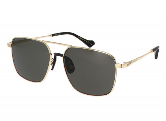 Gucci GG0743S 001 Gold/Grey