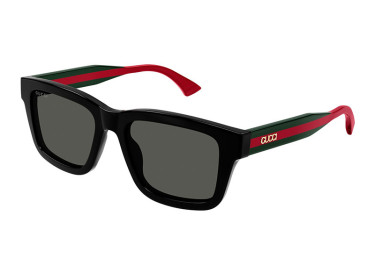 Gucci GG1869S 001 Shiny Black/Green/Red/Grey