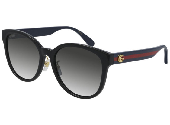 Gucci GG0854SK 002 Black/Blue/Grey