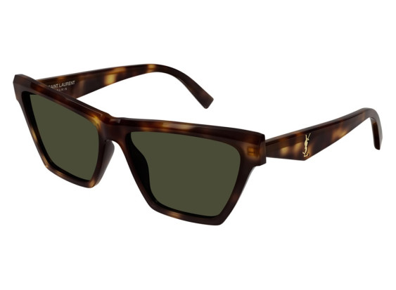 Saint Laurent SLM103 003 Havana/Green