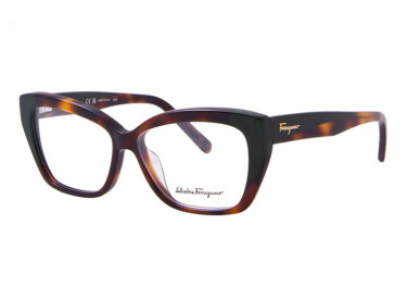 Salvatore Ferragamo SF2938N 220 Havana/Dark Green 53mm