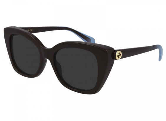 Gucci GG0921S 004 Dark Brown/Grey