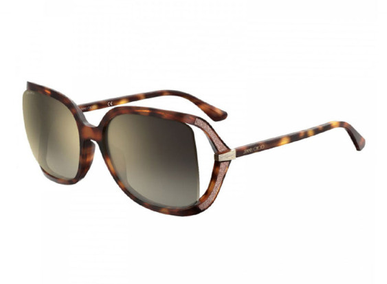 Jimmy Choo TILDA/G/S 0086JL Havana/Brown Gradient Mirror