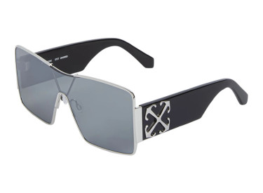 Off-White OERI14G ASPEN 7272 Silver/Black/Silver Mirror