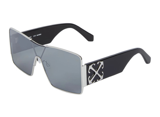 Off-White OERI14G ASPEN 7272 Silver/Black/Silver Mirror